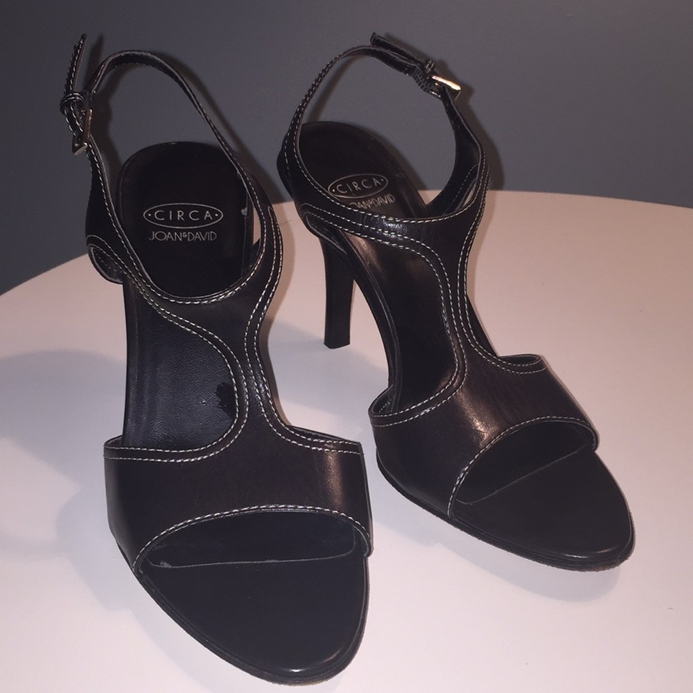 Size 7 leather Joan & David heels